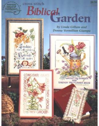 Biblical Garden cross stich, 3676