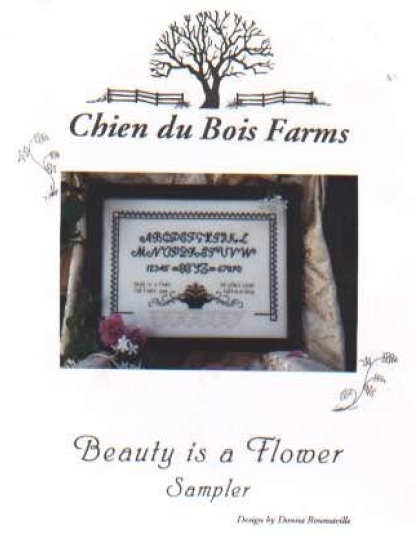 Chien du Bois Farms, Beauty is a flower sampler