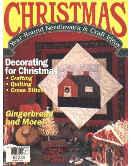 Christmas year round needlework & craft ideas magazine, 32 pgs