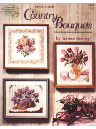 Country Bouquets for CrossStitch, 3680