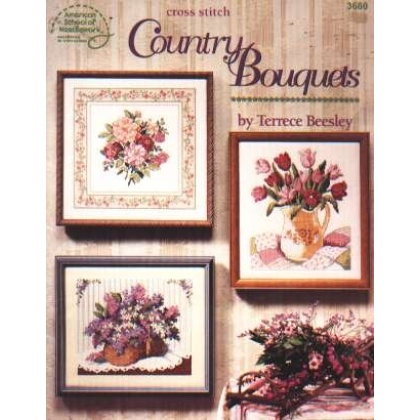 Country Bouquets for CrossStitch, 3680