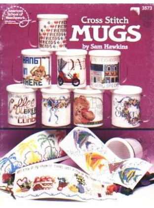 CrossStitch MUGS booklet, 17 pages!, 3573 **LAST ONE**