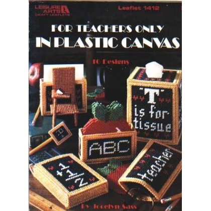 For Teachers only, in plastic canvas 1412