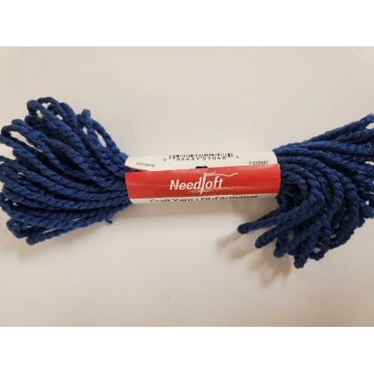 Needloft Craft Yarn - Dark Royal Blue