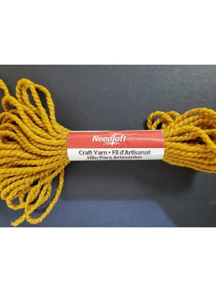 Needloft Craft Yarn - Gold