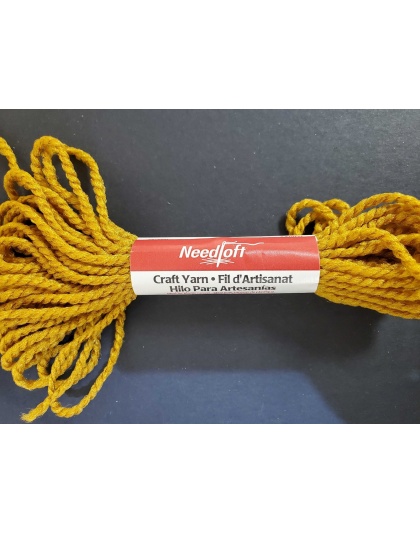 Needloft Craft Yarn - Gold