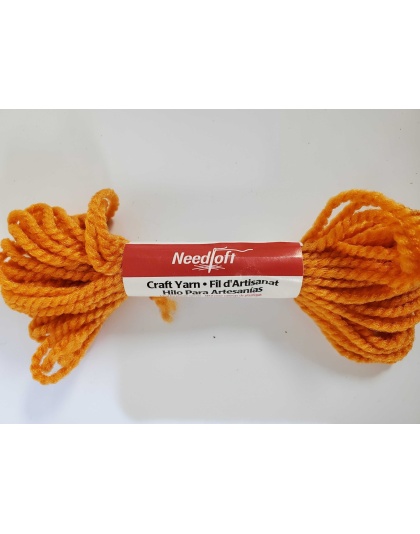 Needloft Craft Yarn - Pumpkin