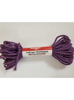 Needloft Craft Yarn - Purple