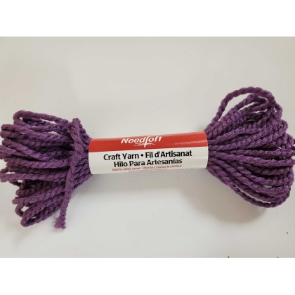 Needloft Craft Yarn - Purple