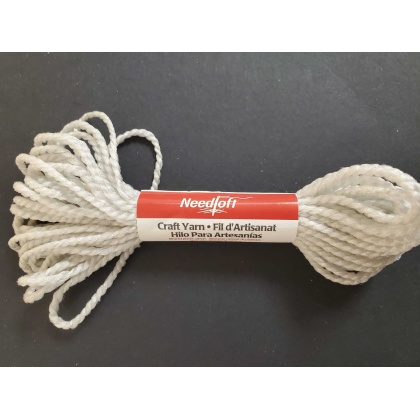 Needloft Craft Yarn - Silver