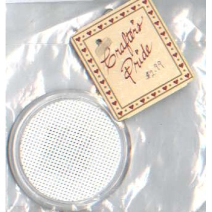 Stitch-a-Magnet, small, includes 14ct 2 1/4 inch vinyl weave crosstitch fabric
