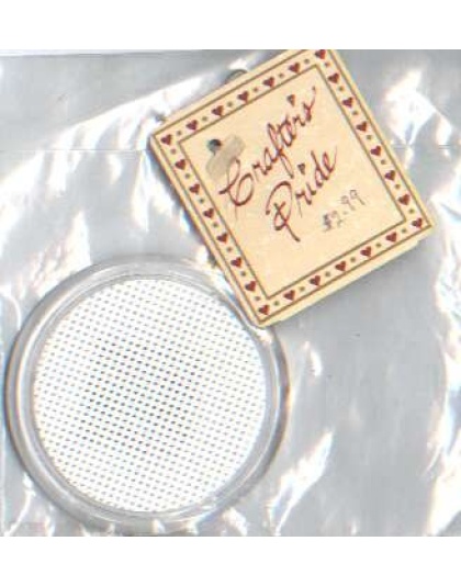 Stitch-a-Magnet, small, includes 14ct 2 1/4 inch vinyl weave crosstitch fabric