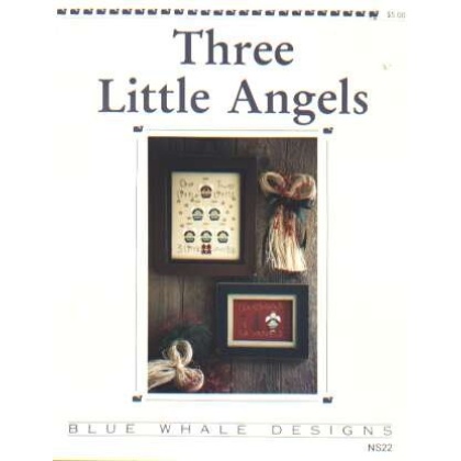 Three little angels by Blue whale designs, NS22