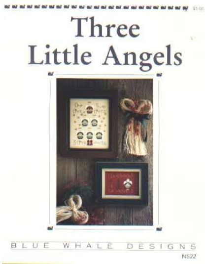 Three little angels by Blue whale designs, NS22