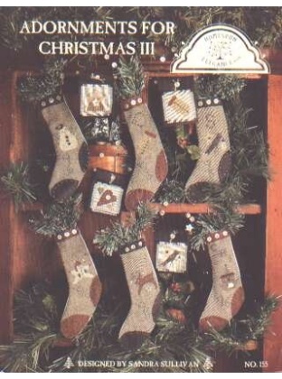 Adornments for Christmas III CrossStitch leaflet LAST ONE