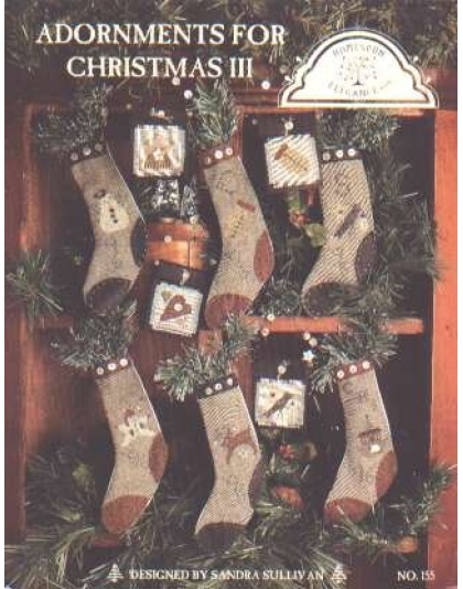 Adornments for Christmas III CrossStitch leaflet LAST ONE