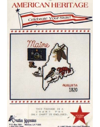 American Heritage celebrate your state MAINE