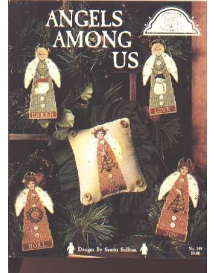 Angels among us CrossStitch leaflet by Sandra Sullivan, 149