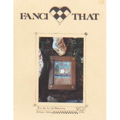 B is for in the beginning CrossStitch chart, biblical series 92