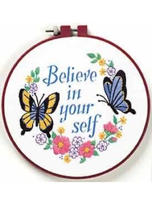 Believe in Yourself Crewel Kit