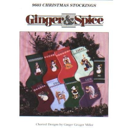 Christmas stockings charted designs, 9603