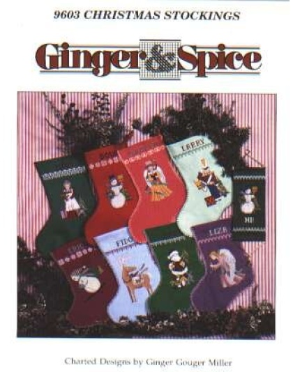 Christmas stockings charted designs, 9603