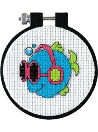 Cool Fins Counted CrossStitch kit