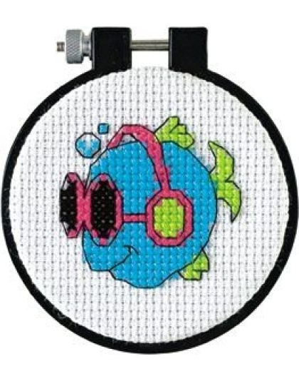 Cool Fins Counted CrossStitch kit