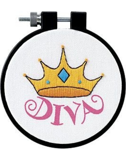 Diva Crewel CrossStitch kit