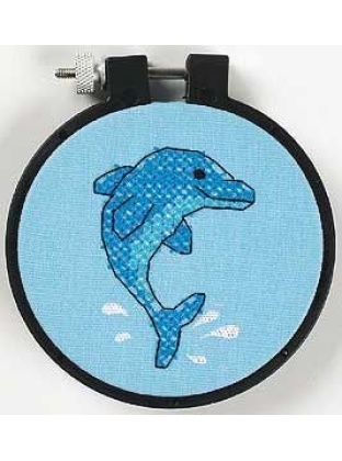 Dolphin Delight Stamped CrossStitch kit