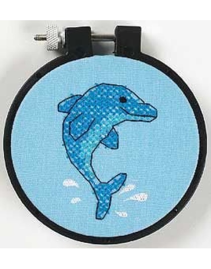 Dolphin Delight Stamped CrossStitch kit