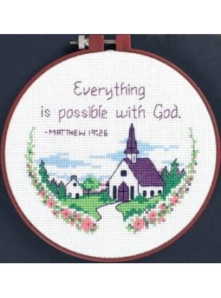 Everything is possible counted CrossStitch kit