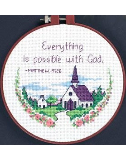 Everything is possible counted CrossStitch kit