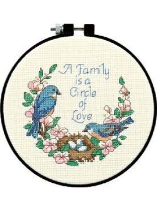 Family Love Counted CrossStitch kit