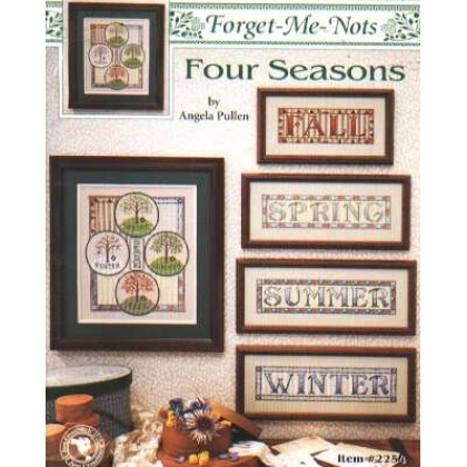 Forget-me-nots Four Seasons 2254 by Just Crossstitch