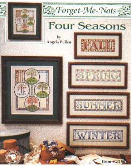 Forget-me-nots Four Seasons 2254 by Just Crossstitch