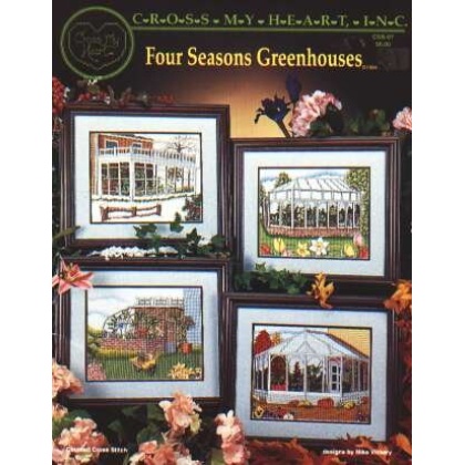 Four Seasons Greenhouses counted CrossStitch, csb-97