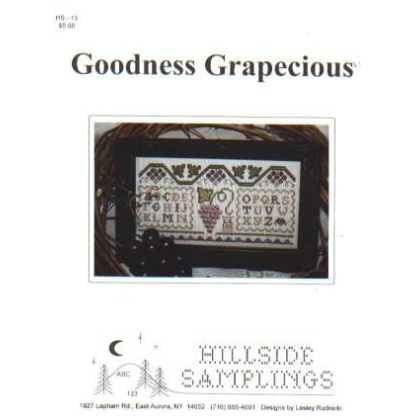 Goodness Grapecious by Hillside Samplings, HS-13