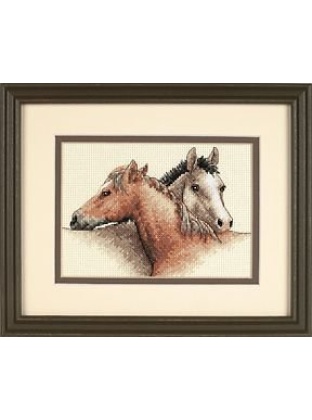 Horse Pals Counted CrossStitch kit