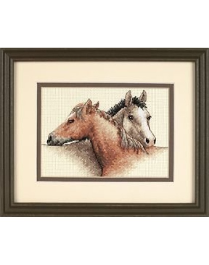 Horse Pals Counted CrossStitch kit