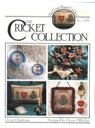 I love Christmas by Diane Oldfather, the Cricket collection 119