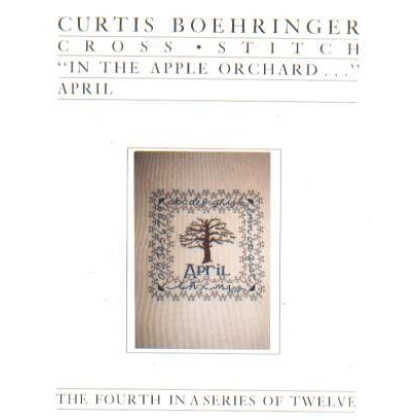 In the apple orchard CrossStitch, by Curtis Boehringer, APRIL