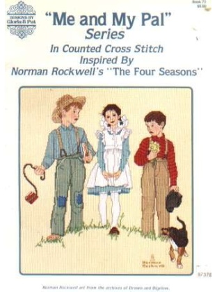 Me and my pal series inspired by Norman Rockwell's the Four Seasons, ((last one))
