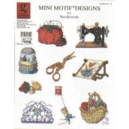 Mini motif designs for needlework, 74