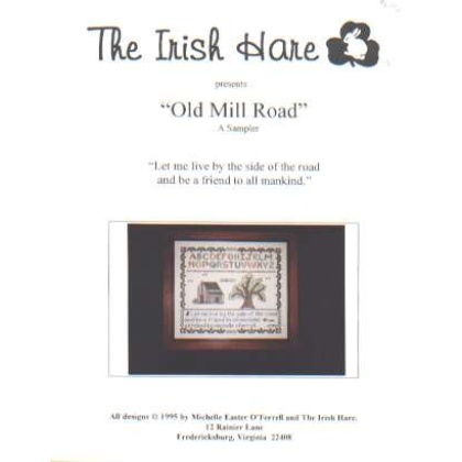 Old Mill Road CrossStitch chart / leaflet by the Irish Hare LAST ONE