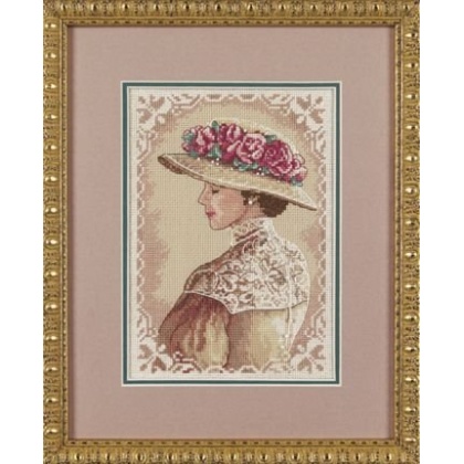 Portrait of a Lady Counted CrossStitch kit