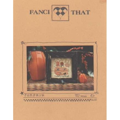 Pumpkin CrossStitch chart, teeny tiny series 101 **LAST ONE**