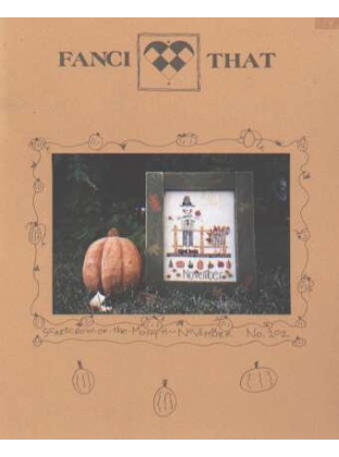 Scarecrow of the month CrossStitch chart, November 102 *last one*