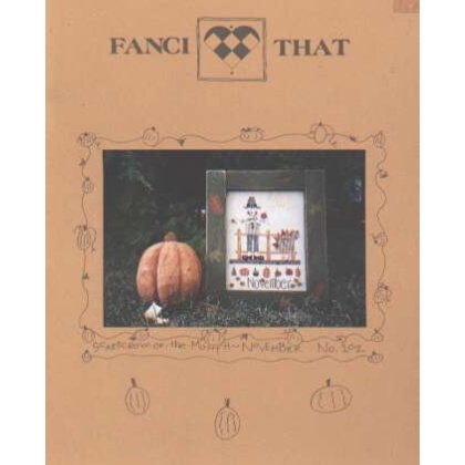 Scarecrow of the month CrossStitch chart, November 102 *last one*