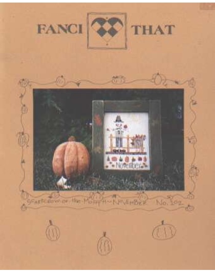 Scarecrow of the month CrossStitch chart, November 102 *last one*